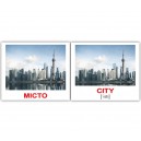 Набір україно-англійських міні-карток "Місто/City"