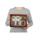 Мініатюрний діорамний будиночок своїми руками "Дворівневі апартаменти (дюплекс)"
